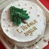 Бенто-торт С Новым годом 1 елочка в The.cakes_spb по цене 1900