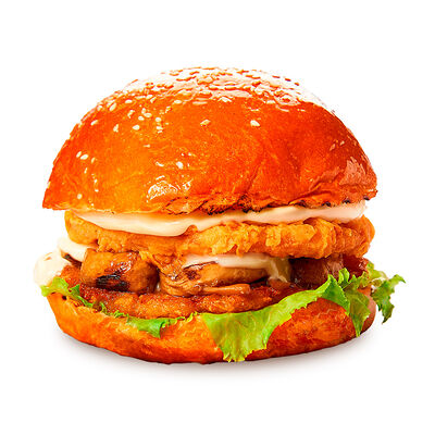 Грибной каннамбургер в Kannam Chicken по цене 560 ₽