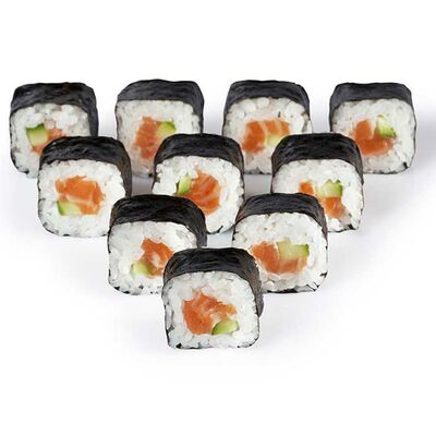 Ролл с лососем и огурцом в Роллы Darom по цене 220 ₽