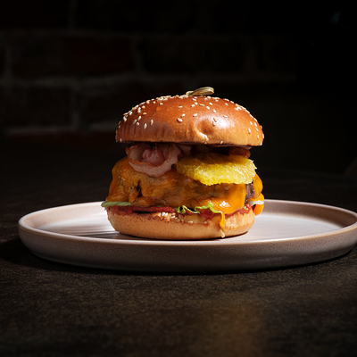 Гамбургер оригинальный в Фабрика по цене 680 ₽