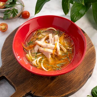Суп-лапша с курицей в Петрушка по цене 216 ₽