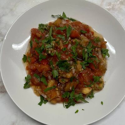 Салат из запеченных овощей в Жпит по цене 508 ₽