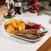 Сельдь иваси слабой соли с картофельными чипсами и маринованным в свекле луком в Ресторан ЩЕПКИНЪ по цене 490
