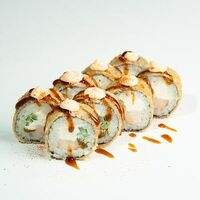 Жареный ролл с курицей и халапеньо (8 шт.) в ЁБИСАН