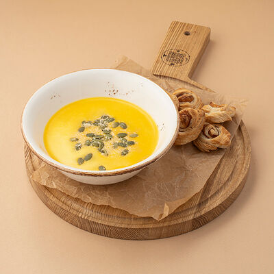 Суп-пюре из тыквы в Аджикинежаль по цене 425 ₽