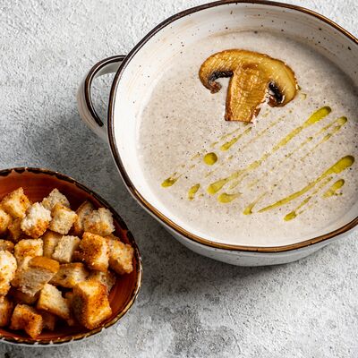 Суп-пюре грибной в Сакура по цене 570 ₽