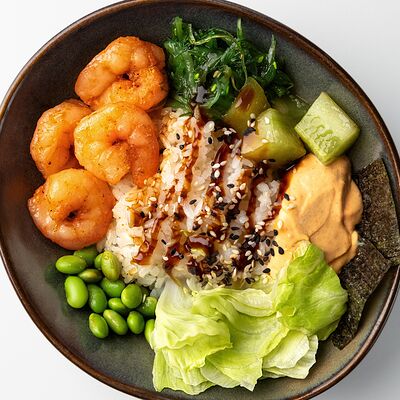 Поке с креветками в Базар по цене 400 ₽