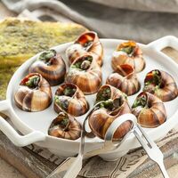 Виноградные улитки в Brasserie Kriek