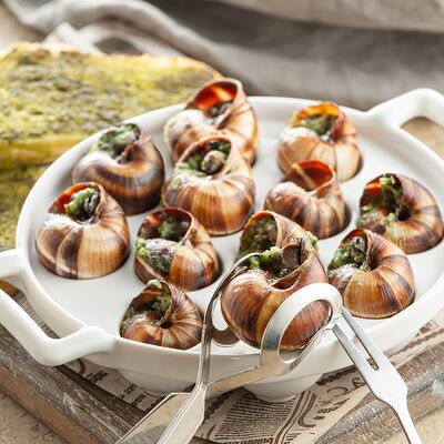 Винoградные улитки в чесночном масле в Jager Meet to Eat по цене 1390 ₽