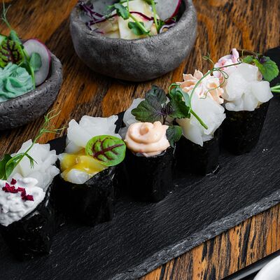 Сет гребешков в Ohasi по цене 1400 ₽