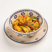 Картофель жареный с луком в Сыроварня