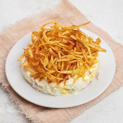 Салат Гнездо глухаря в Бублик по цене 292 ₽