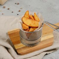 Картофельные дольки в Бобы