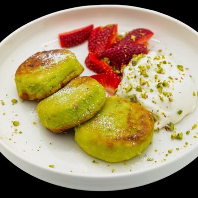 Сырники фисташковые в Marrone Rosso по цене 3600 ₸