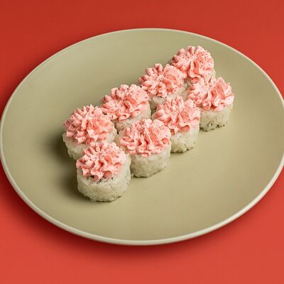 Ролл Лава с лососем в SushiMe по цене 619 ₽