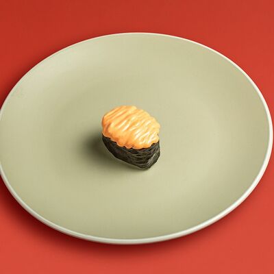 Гункан Лосось спайси в SushiMe по цене 219 ₽