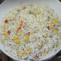 Рис с овощами в Гастромаркет The Eda