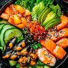 Поке с морепродуктами в Суши мастер по цене 939