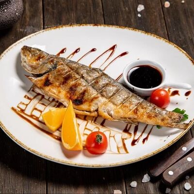 Сибас на мангале в Шашлык Хаус GRILL&PIZZA по цене 1290 ₽