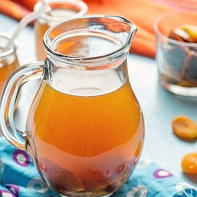 Компот из сухофруктов в Вкусно есть по цене 65 ₽