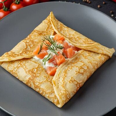 Блин с семгойв Proжарка по цене 490 ₽