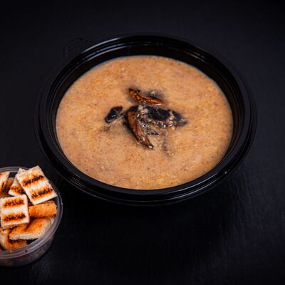 Крем-суп грибной в Кофе блин по цене 299 ₽