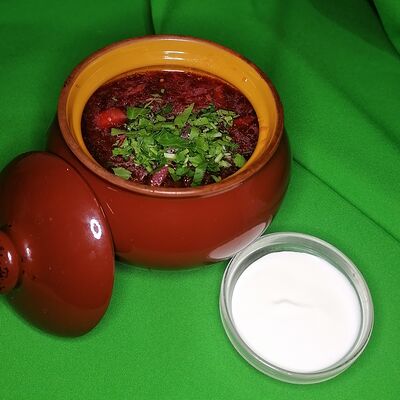 Борщ с цыпленкомв Pitstop по цене 520 ₽