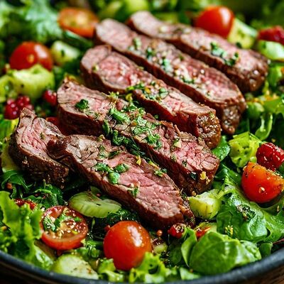 Салат с говядиной в Шашлычный Мир по цене 590 ₽