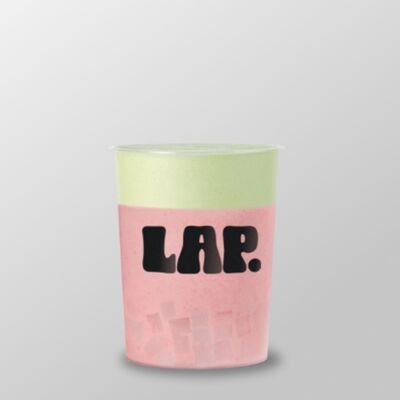 Матча-клубника бабл-тив Lap по цене 420 ₽