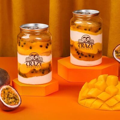 Банкейк манго-маракуйя в Crazy Brothers по цене 670 ₽