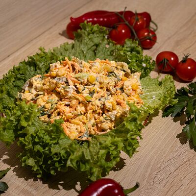 Салат Зимний в Плюшка ватрушка по цене 300 ₽