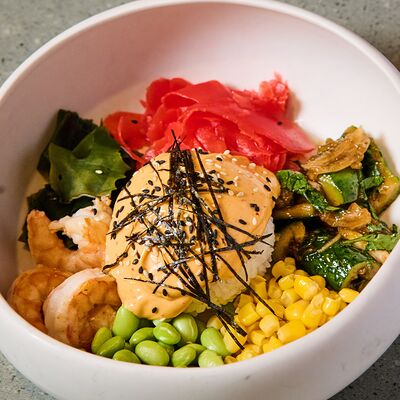 Поке с креветкойв Сэт по цене 420 ₽