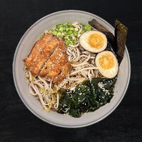 Рамен Кацу я в Kitsune Cafe