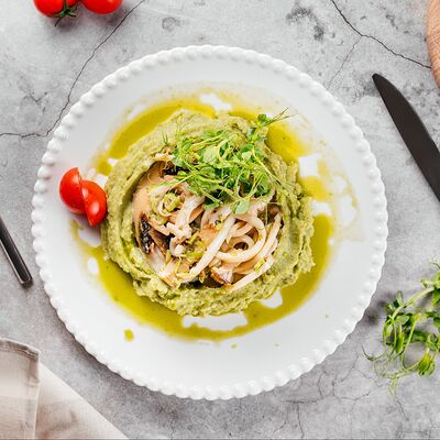 Бефстроганов с кальмаром в Яем по цене 992 ₽