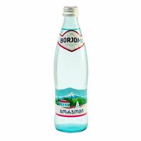 Вода Borjomi с газом в Хачапурная Имерули