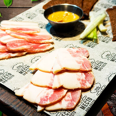 Два вида сала с горчицей в Место Про Тесто по цене 430 ₽