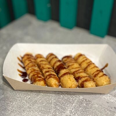 Хрустящие креветки темпурав ЛапшаРис по цене 390 ₽