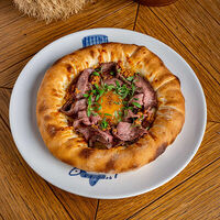 Хачапури с ростбифом в MANANA