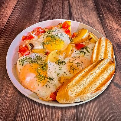 Деревенский завтрак в Kekou Вкусная еда по цене 350 ₽