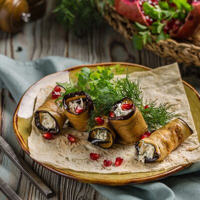 Рулетики из баклажан в Чайхана 64 по цене 410