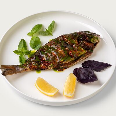 Дорадо с соусом сладкий чили в VASILCHUKI Chaihona №1 по цене 1550 ₽