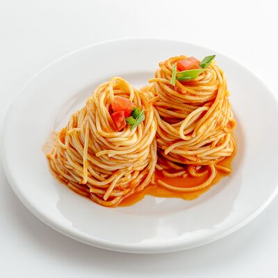 Паста в томатном соусе с томатами конкассе в Уха из петуха по цене 9 р.