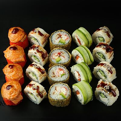 Микс №2 в RollWok club Азиатская кухня по цене 1599 ₽
