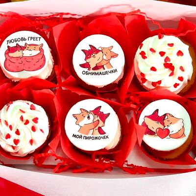 Капкейки Обнимашечки в Tort4u по цене 2340 ₽