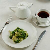 Брокколи на пару в Balance cafe