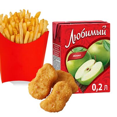 Кидс комбо в Hello Pizza по цене 259 ₽