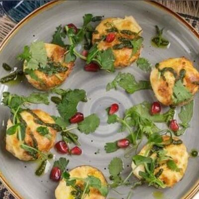 Шампиньоны, запеченные с сыром в Добрый Грузин по цене 520 ₽