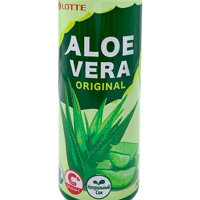 Негазированный сокосодержащий напиток Lotte Aloe Vera Оригинальный вкус в ZAKAZOOM по цене 97 ₽