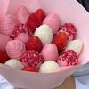 Букет клубника в шоколаде #1115 в Con Amore по цене 3490