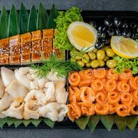 Рыбная нарезка в Golfcatering